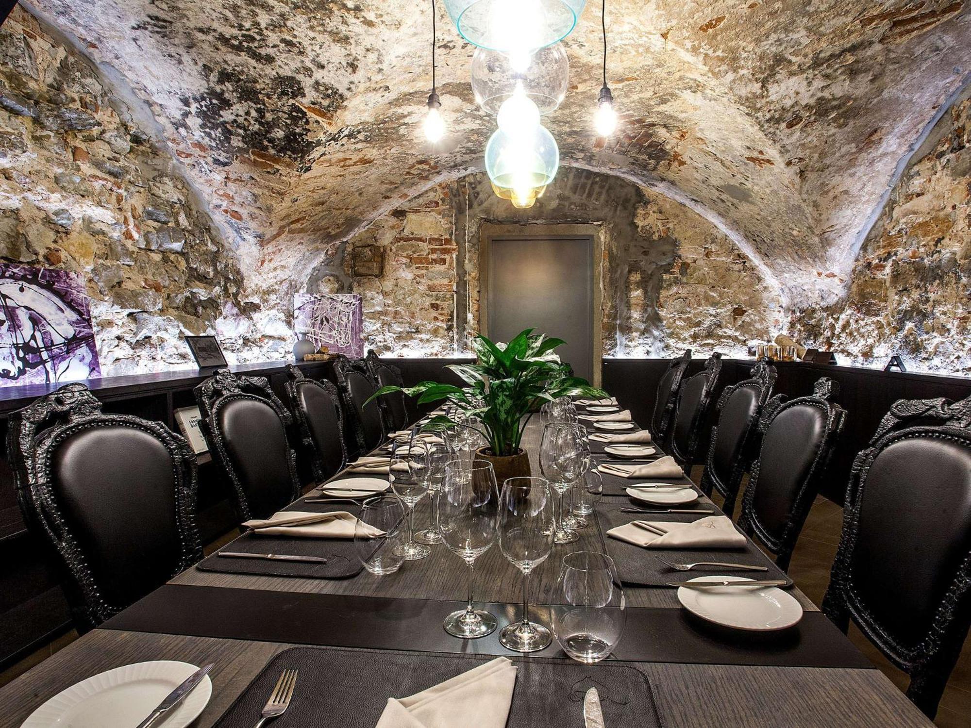 ホテル プルマン リガ オールド タウン エクステリア 写真 The restaurant's private dining room