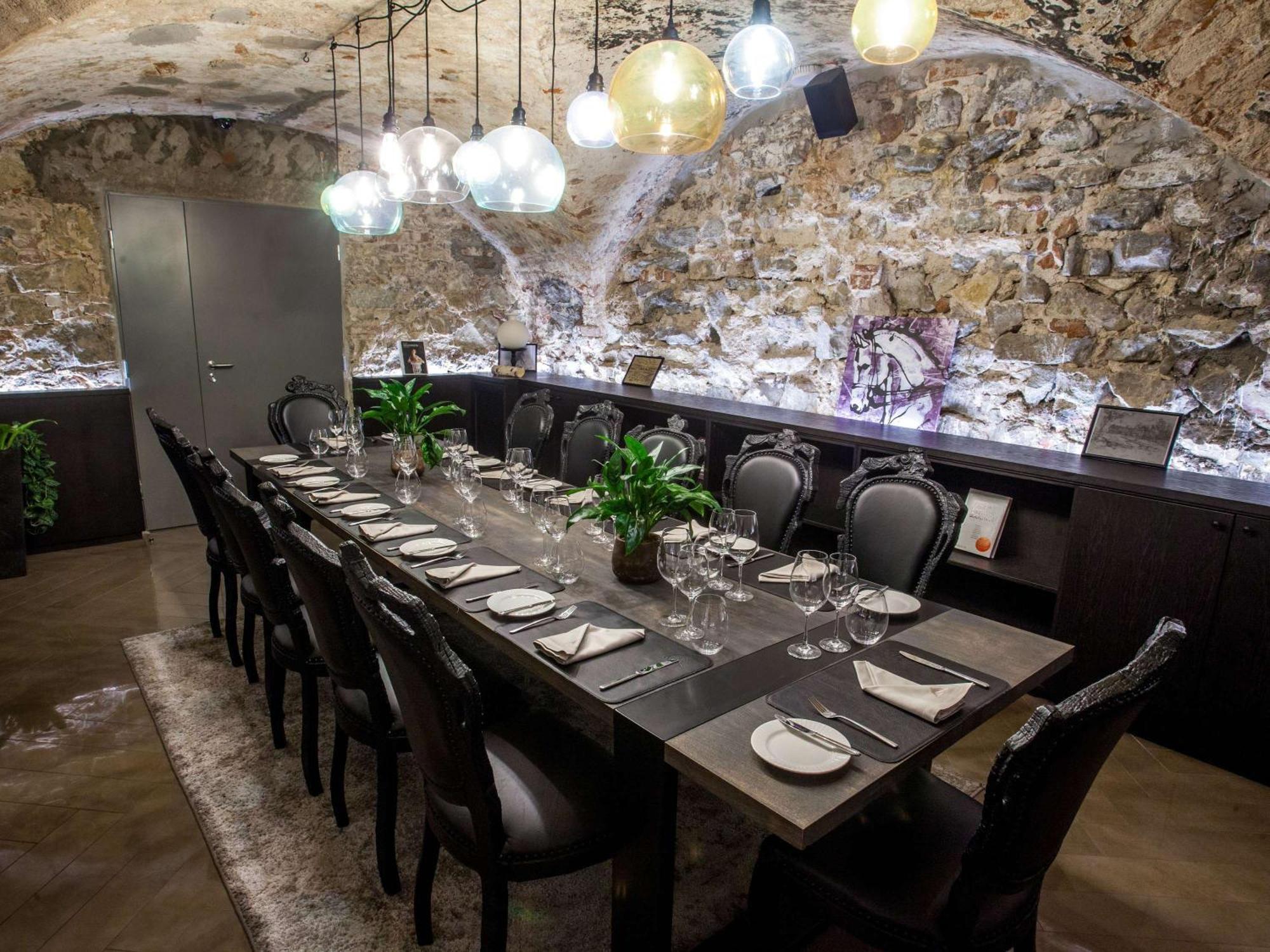 ホテル プルマン リガ オールド タウン エクステリア 写真 The restaurant's private dining room